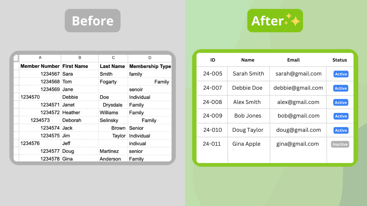 Membership renewal automation settings showing reminder schedule and auto-renew configuration