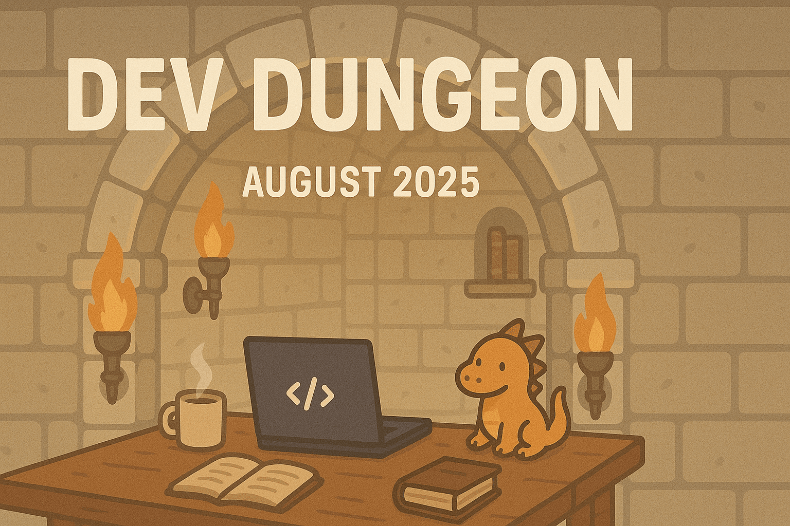 Dev Dungeon: Four New Features - August 2025