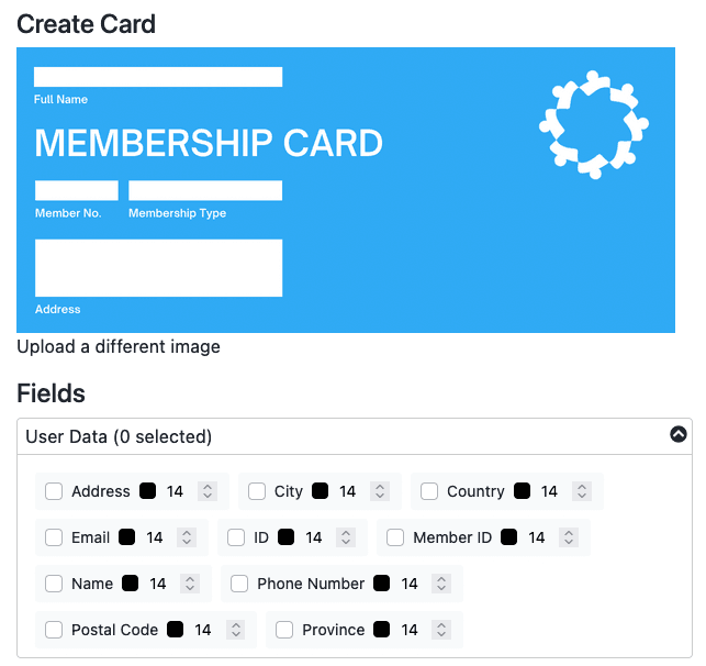 Digital membership cards for community center membership check-in