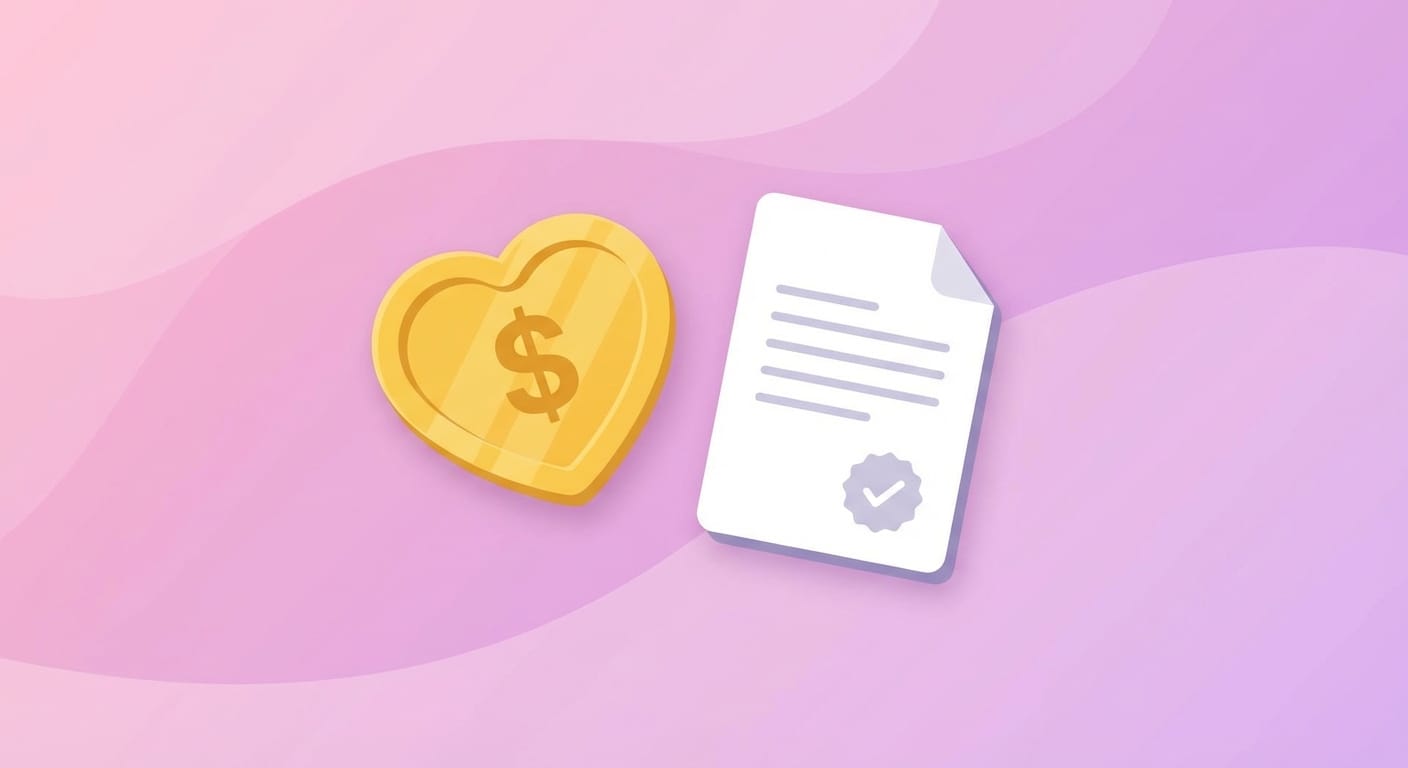 Online donation with automatic tax receipt email