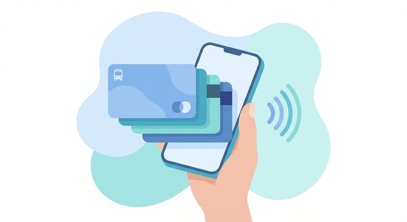 Digital membership card on a phone