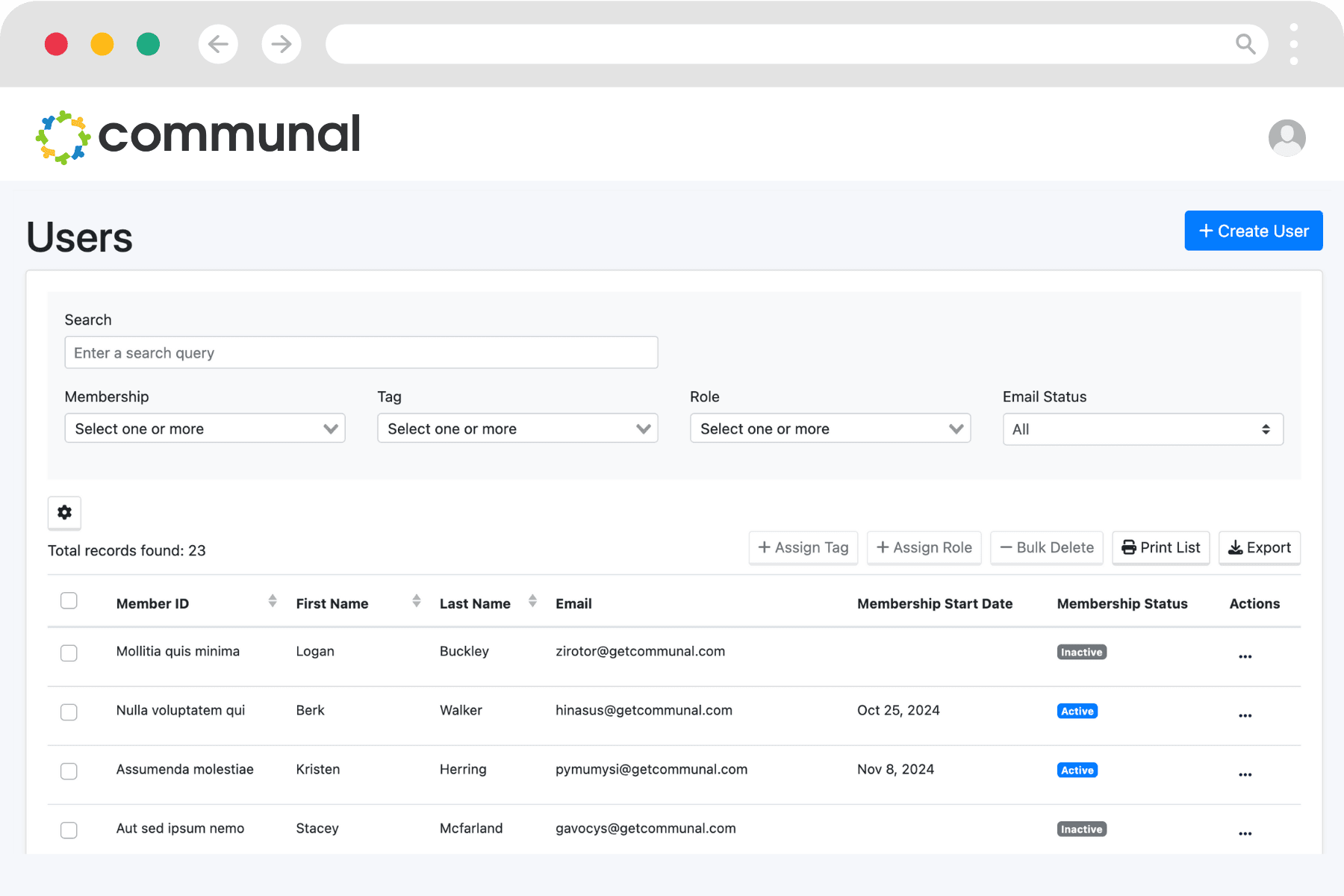 Membership Management Software illustration